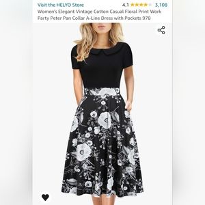 50's Style Dress Size XL